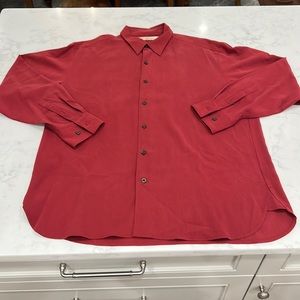 Men’s size L Tommy Bahama silk shirt